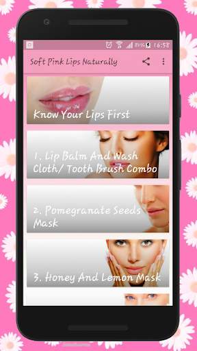 How To Get Soft Pink Lips Naturally - Lip Care screenshot 1