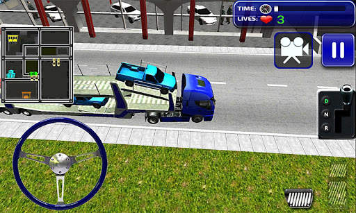 Car Transporter Parking 3D screenshot 5