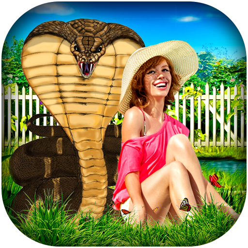 Snake Dual Photo Frames icon