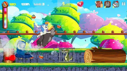 Unicorn Dash 2: Jungle Castle Run Adventure screenshot 4