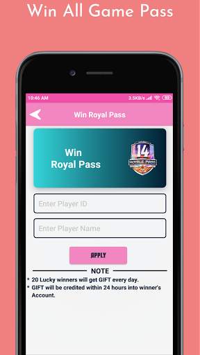 Get Daily Free UC,Vbuck,Diamond:Free All Game Pass screenshot 5