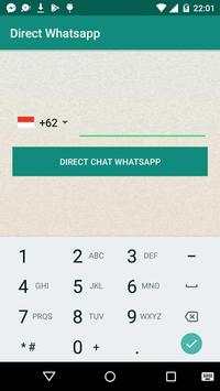 Direct Whatsapp screenshot 1