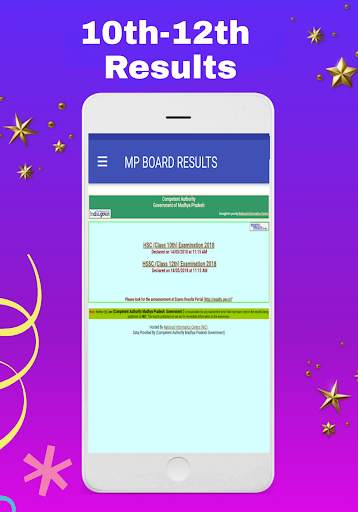 MP Board Result 2021,  MPBSE 10th & 12th MP Board screenshot 2
