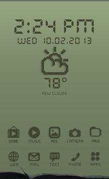 LCD Retro Tema screenshot 2