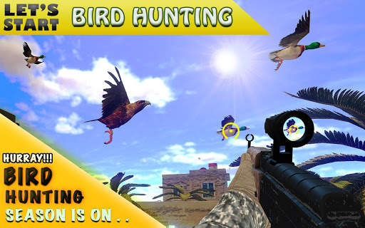 Desert Birds Sniper Shooter - Bird Hunting 2019 screenshot 3