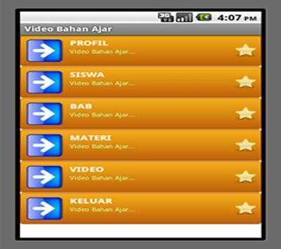 Aplikasi Video Pembelajaran screenshot 1