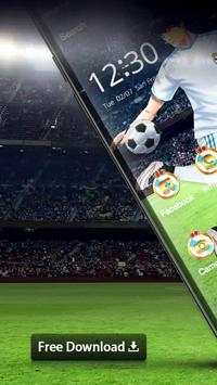 3D Madrid Football Dribbler Theme screenshot 1