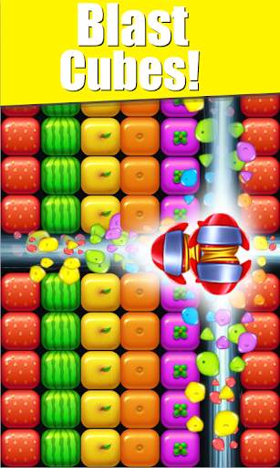 Pop Cubes - Fruits Block Legend screenshot 2