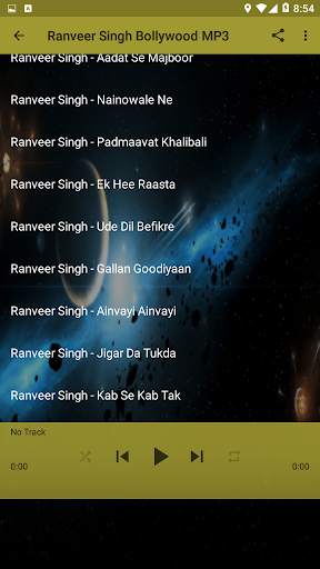 Ranveer Singh Bollywood Mp3 5 تصوير الشاشة