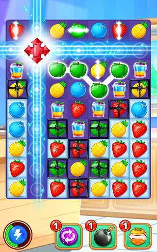 Gummy Paradise: Match 3 Games 4 تصوير الشاشة