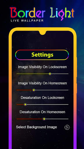 Border Light Wallpaper - Edge Border Light 2020 screenshot 4