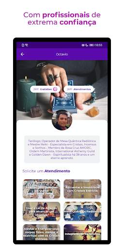 Tarot, Vidente e Terapias Holisticas com O Astral screenshot 5