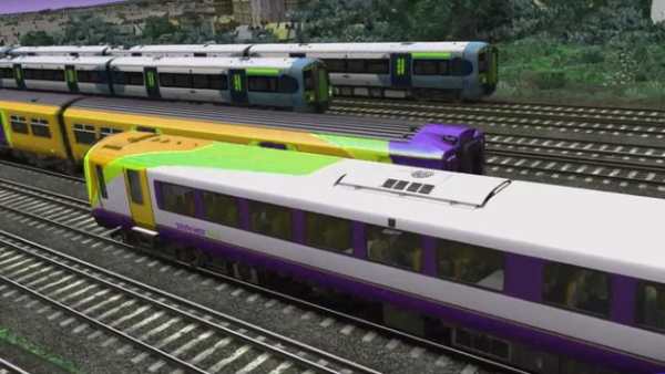Euro Train Driving screenshot 2