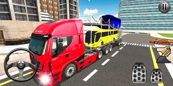 City Coach Bus Transport Truck Simulator 2019 screenshot 1