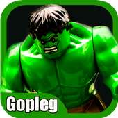 Gopleg LEGO Monster-Hero Batle logo