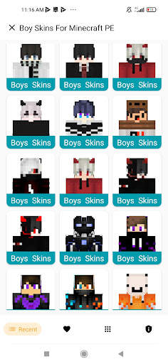Boy Skins For Minecraft PE screenshot 1