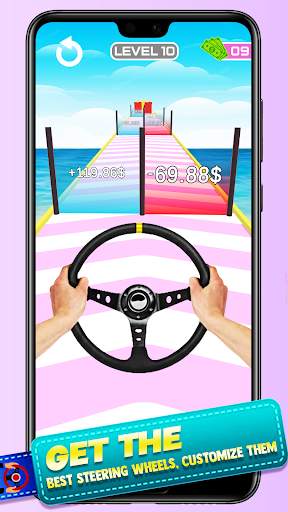 Evolve The Steering Wheel Game screenshot 1