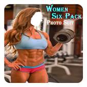 Woman Six Pack Photo Suit 1.1