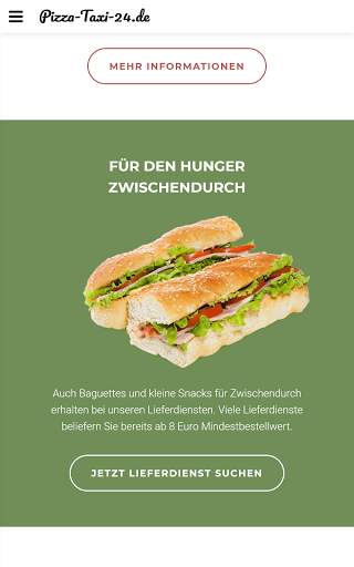 Pizza-Taxi-24.de - Mobile screenshot 8