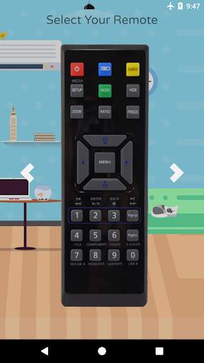 Remote Control For Acer Projector screenshot 3
