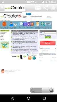 Android app Creator screenshot 2