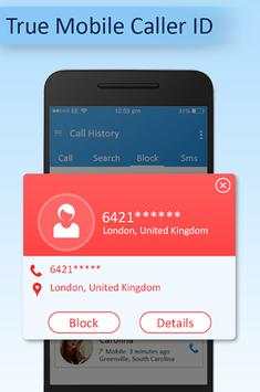 True Mobile Caller ID -Call Block & Mobile Tracker 3 تصوير الشاشة