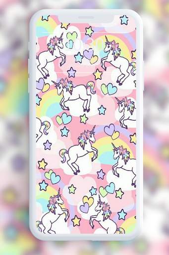 Kawai Unicorn Wallpaper screenshot 4