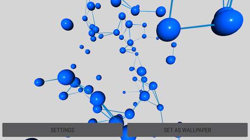 Particle Molecules 3D Live Wallpaper screenshot 21