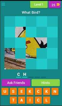 Guess the Bird? Quiz screenshot 1