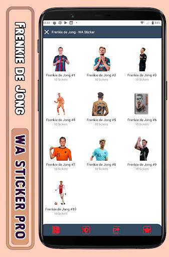 Frenkie de Jong - WA Sticker screenshot 1