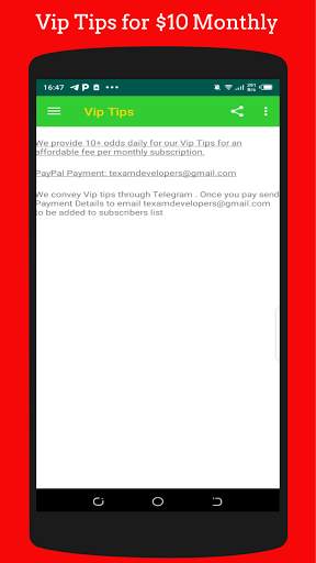 Betting Free Tips & Odds - Football Prediction App screenshot 3