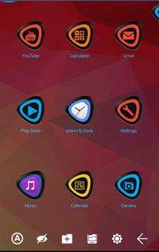 Next Launcher 3D Theme PolyGon screenshot 6