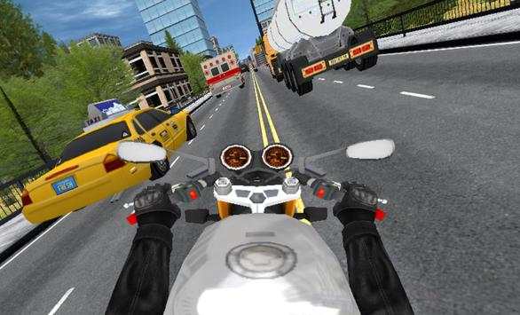 Traffic Bike Racing 4 تصوير الشاشة