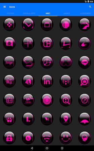 Pink Glass Orb Icon Pack скриншот 24