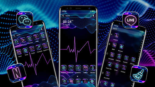 Heartbeat Pulse Launcher Theme screenshot 4