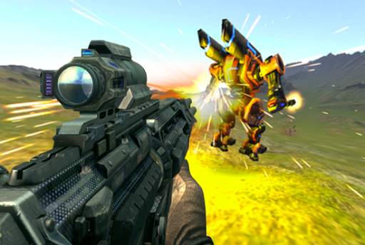 Sniper Super Robot War Z 3D screenshot 3