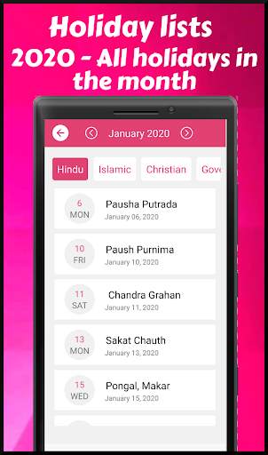 2021 Calendar - 2021 Horoscope, 2021 कैलेंडर screenshot 5
