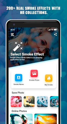 Smoke Photo Effect - Smoke Effect Editor screenshot 2