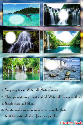 Waterfall Photo Frame screenshot 2