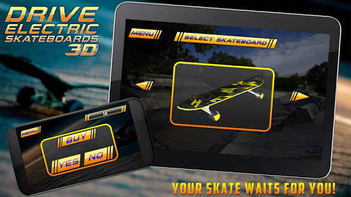 Drive Electric Skateboard 3D Simulator in City screenshot 3