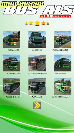 Mod Bussid Bus Als Full Strobo screenshot 2