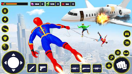 Spider Rope Hero Spider Game screenshot 2