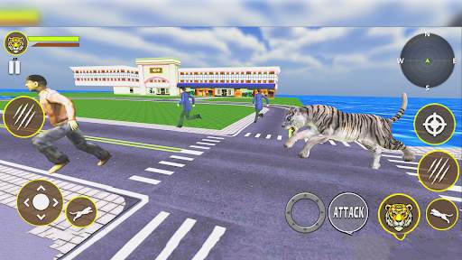 Angry Wild Tiger Game 2023 screenshot 10