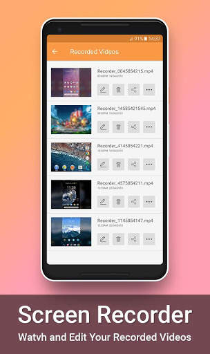 Screen Recorder - Record, Screenshot,Edit screenshot 4