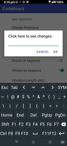 CodeBoard Keyboard for Coding screenshot 2