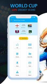 Live Cricket Score - Cricket World Cup Live Score screenshot 1