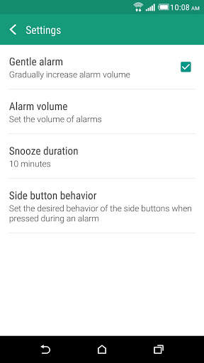 HTC Clock screenshot 5