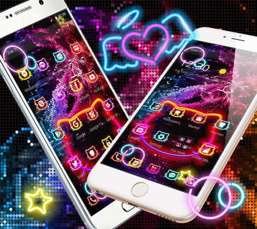 Kitty Cool Neon Theme screenshot 3