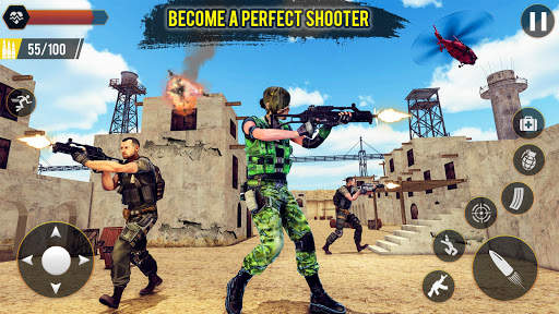 Real Commando Shooting Games 3D - Free Games 2020 screenshot 3