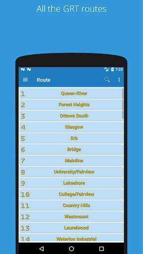 Grand River Transit GRT Live screenshot 8